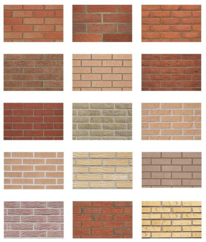 Types of front brick